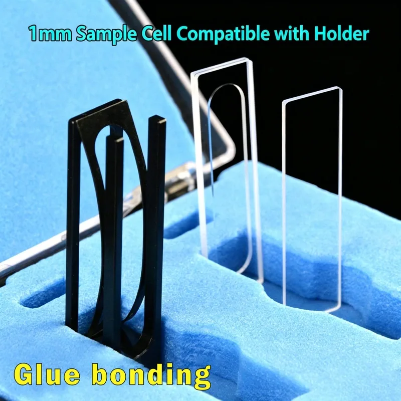 1 mm path demountable quartz cuvette With Cover Glass & Holder 300 µL — Scuvette