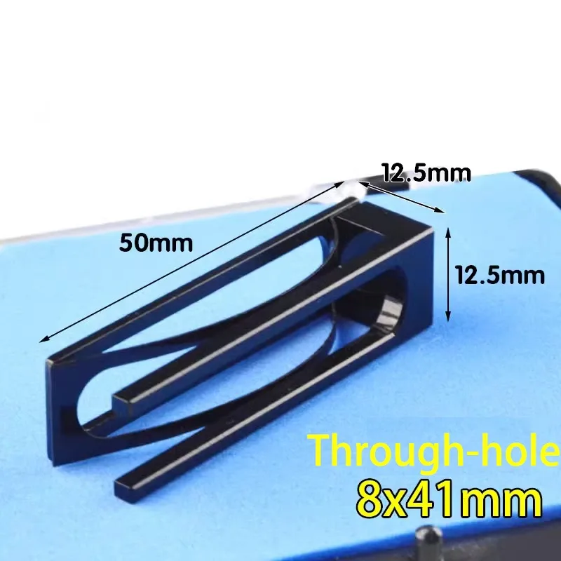 Aluminum holder for demountable cuvette — Scuvette