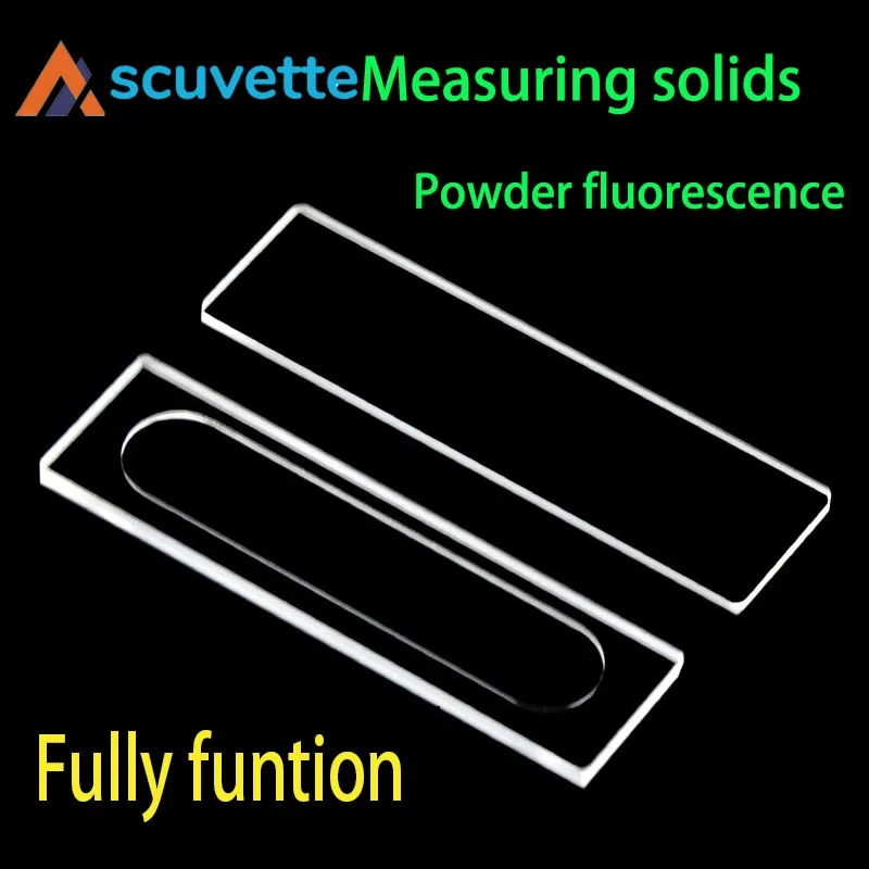 Demountable quartz cuvette optically bonded