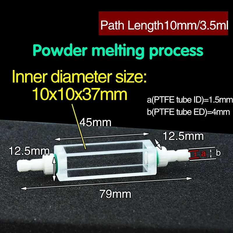 PTFE Connectors Detach for Easy Cleaning