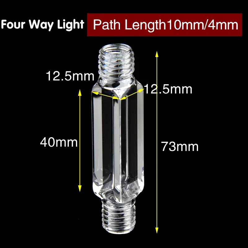 PTFE Screw Cap with Gasket, M12 Thread — Fully Sealed