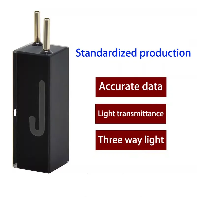 10mm Quartz Micro Flow Cuvette, Three-Port, 32uL, Stainless Steel Connectors