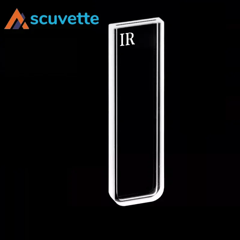 0.5mm IR Quartz Cuvette, Two-Way Light Path, 170uL, JGS3 Fused Silica