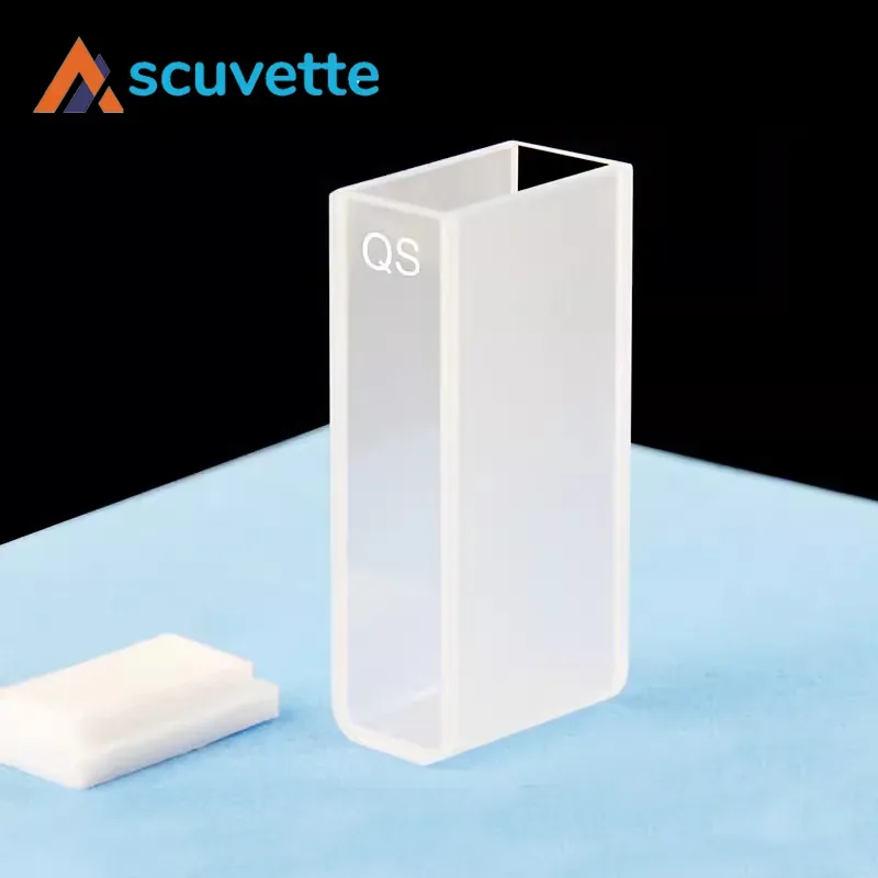 20mm Quartz Long Path-Length Cuvette Two-Way 7000μL