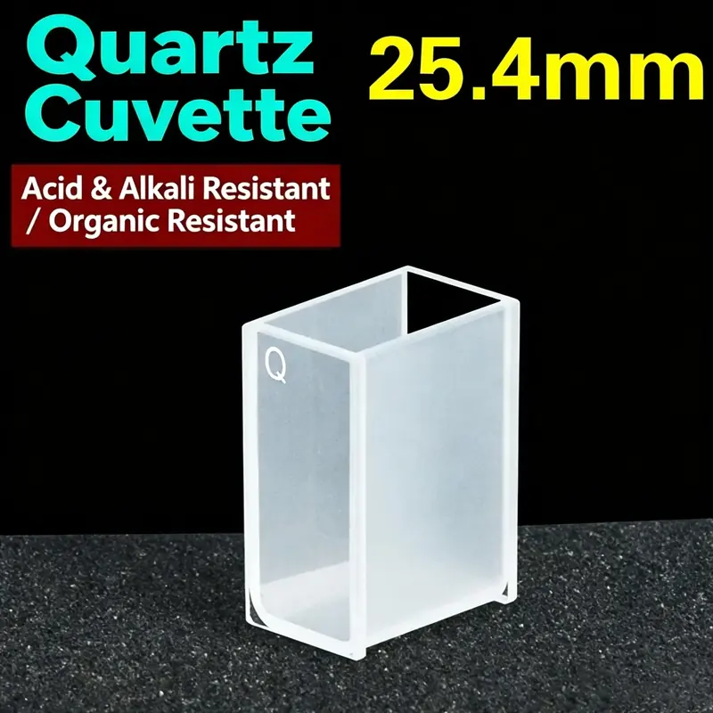 Lovibond quartz cuvette, 25.4mm Standard