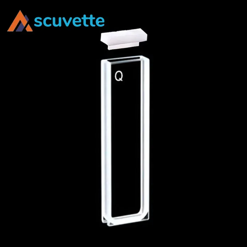 2mm Quartz Short Path-Length Cuvette Two-Way 700μL