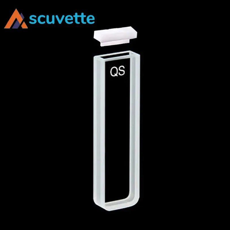 3mm Quartz Short Path-Length Cuvette Two-Way 1050μL