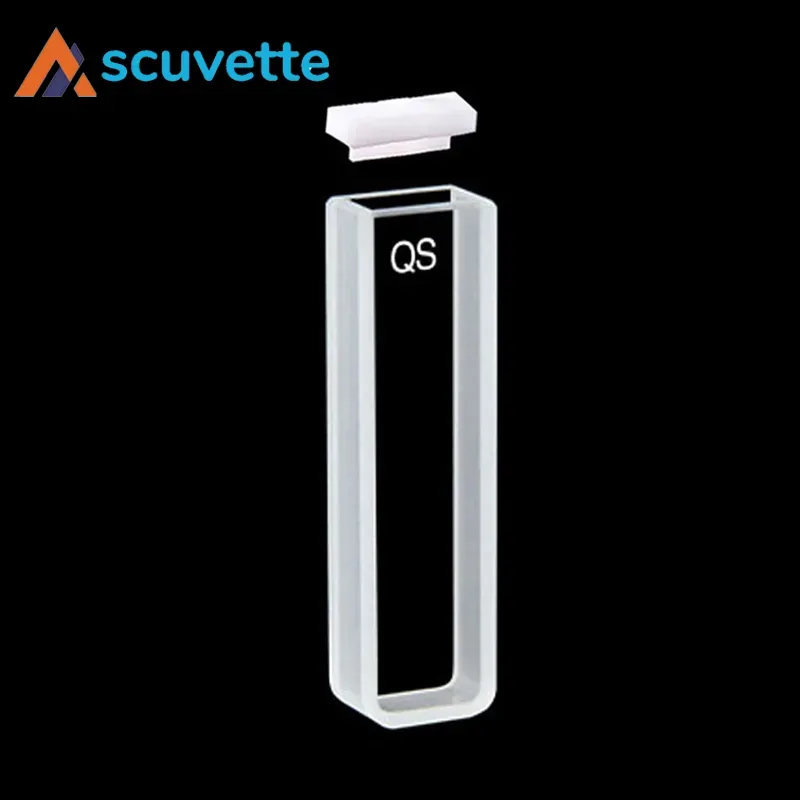 5mm Quartz Short Path-Length Cuvette Two-Way 1750μL